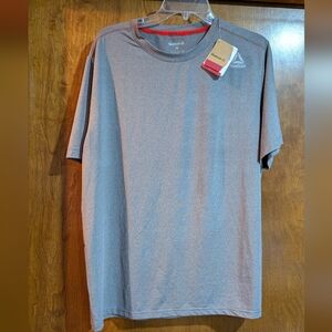 NWT Reebok Heather Gray Tee M